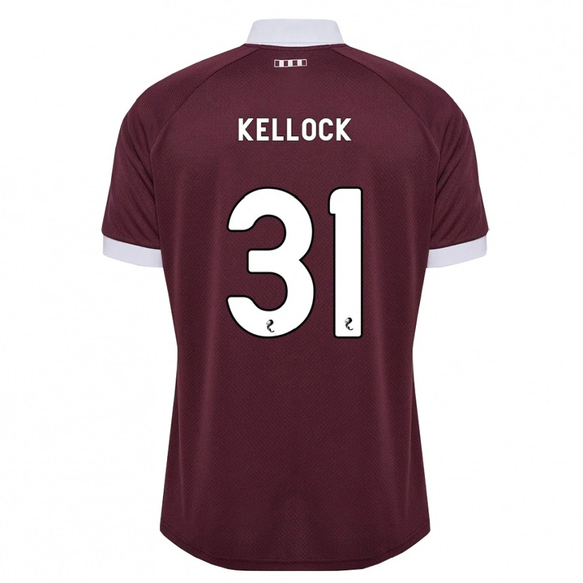 Danxen Damen Peter Kellock #31 Burgunder Weiß Heimtrikot Trikot 2026/27 T-Shirt
