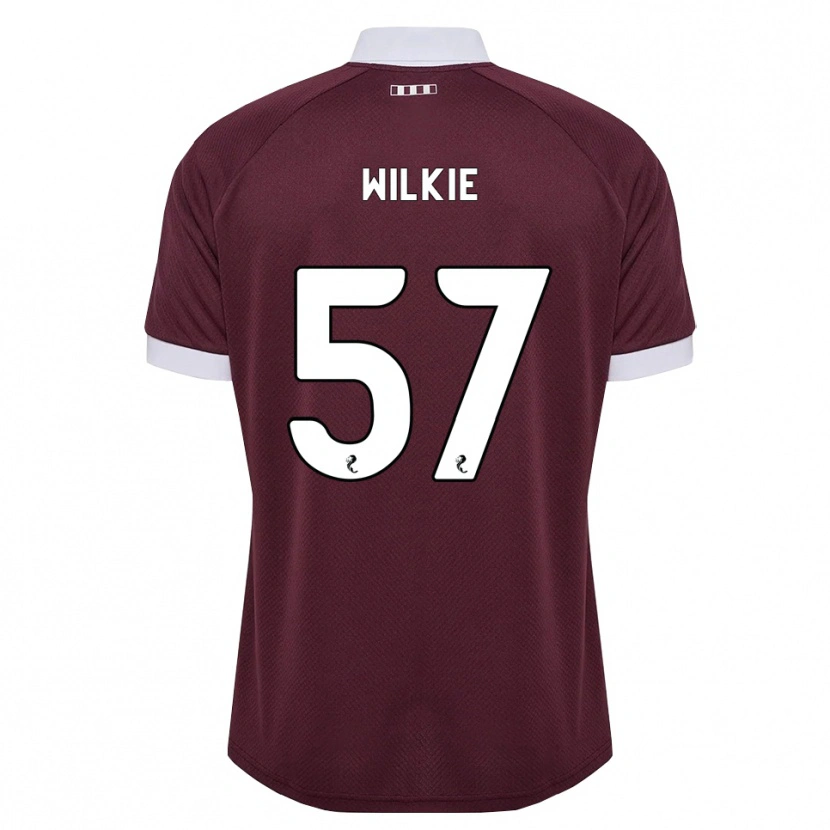 Danxen Damen Coupar Wilkie #57 Burgunder Weiß Heimtrikot Trikot 2026/27 T-Shirt