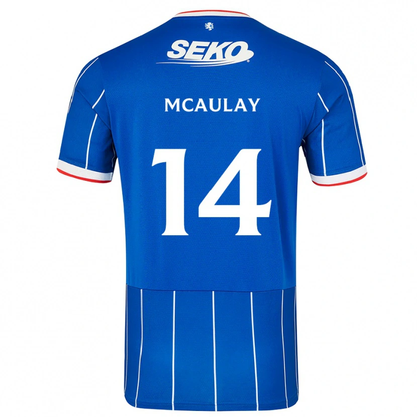 Danxen Damen Mia Mcaulay #14 Rot Blau Weiß Heimtrikot Trikot 2026/27 T-Shirt