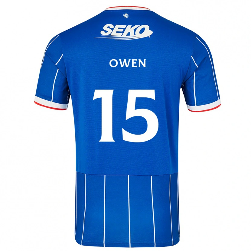 Danxen Damen Conor Owen #15 Rot Blau Weiß Heimtrikot Trikot 2026/27 T-Shirt