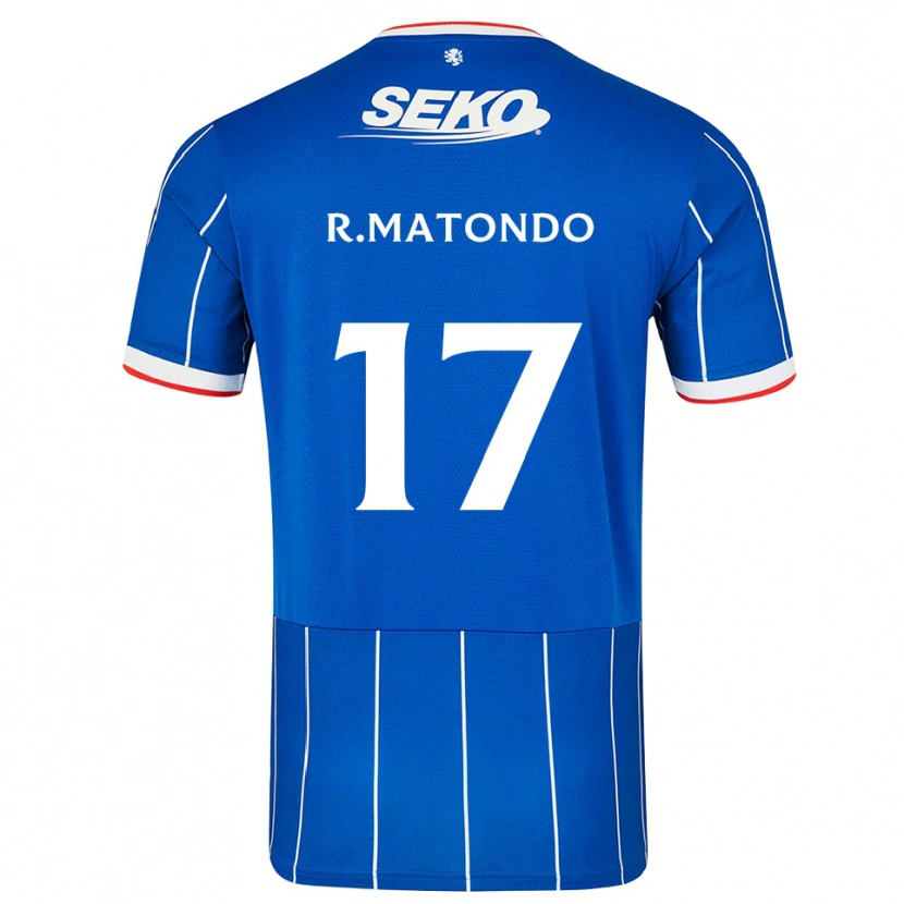 Danxen Damen Rabbi Matondo #17 Rot Blau Weiß Heimtrikot Trikot 2026/27 T-Shirt