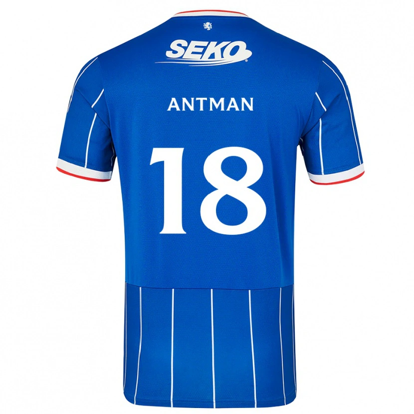 Danxen Damen Oliver Antman #18 Rot Blau Weiß Heimtrikot Trikot 2026/27 T-Shirt