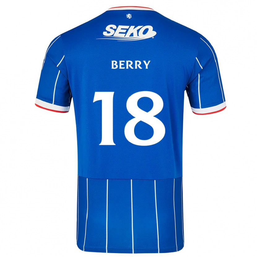 Danxen Damen Laura Berry #18 Rot Blau Weiß Heimtrikot Trikot 2026/27 T-Shirt
