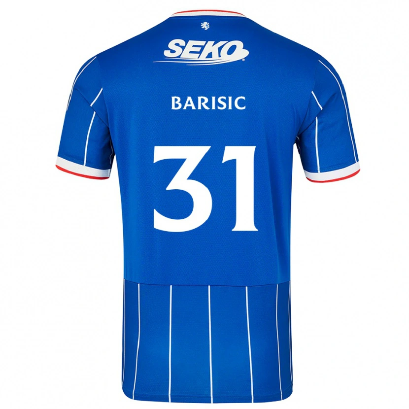 Danxen Damen Borna Barisic #31 Rot Blau Weiß Heimtrikot Trikot 2026/27 T-Shirt