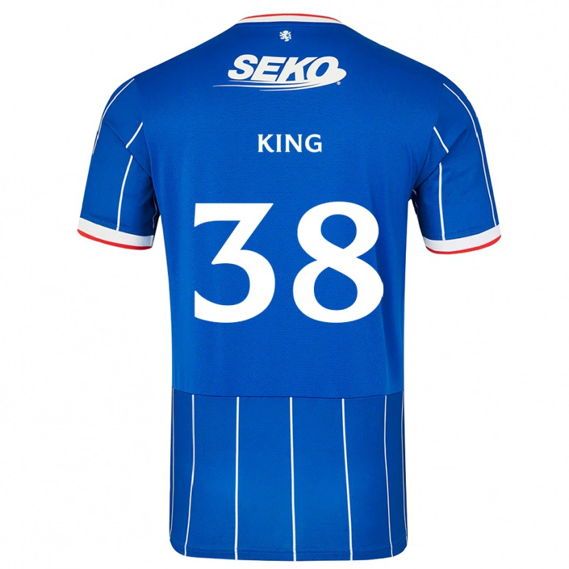 Danxen Damen Leon King #38 Rot Blau Weiß Heimtrikot Trikot 2026/27 T-Shirt