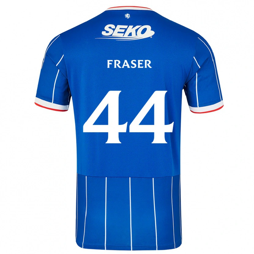 Danxen Damen Robbie Fraser #44 Rot Blau Weiß Heimtrikot Trikot 2026/27 T-Shirt