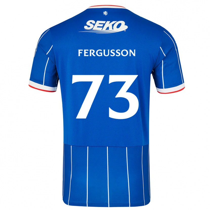 Danxen Damen Coben Fergusson #73 Rot Blau Weiß Heimtrikot Trikot 2026/27 T-Shirt