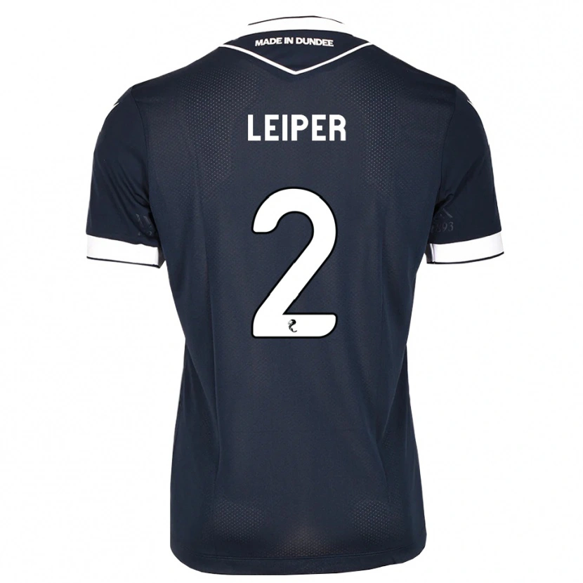 Danxen Damen Ashton Leiper #2 Mitternachtsblau Weiß Heimtrikot Trikot 2026/27 T-Shirt