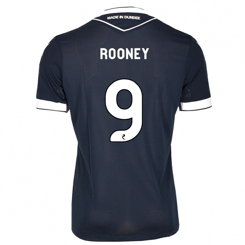 Danxen Damen Chris Rooney #9 Mitternachtsblau Weiß Heimtrikot Trikot 2026/27 T-Shirt
