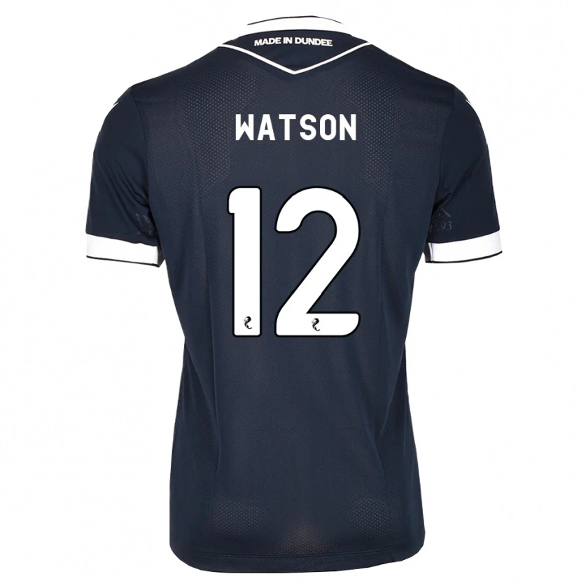 Danxen Damen Johnny Watson #12 Mitternachtsblau Weiß Heimtrikot Trikot 2026/27 T-Shirt