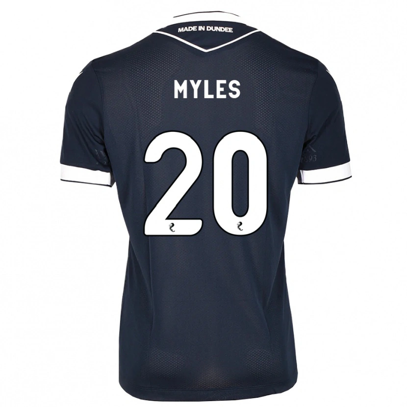 Danxen Damen Logan Myles #20 Mitternachtsblau Weiß Heimtrikot Trikot 2026/27 T-Shirt