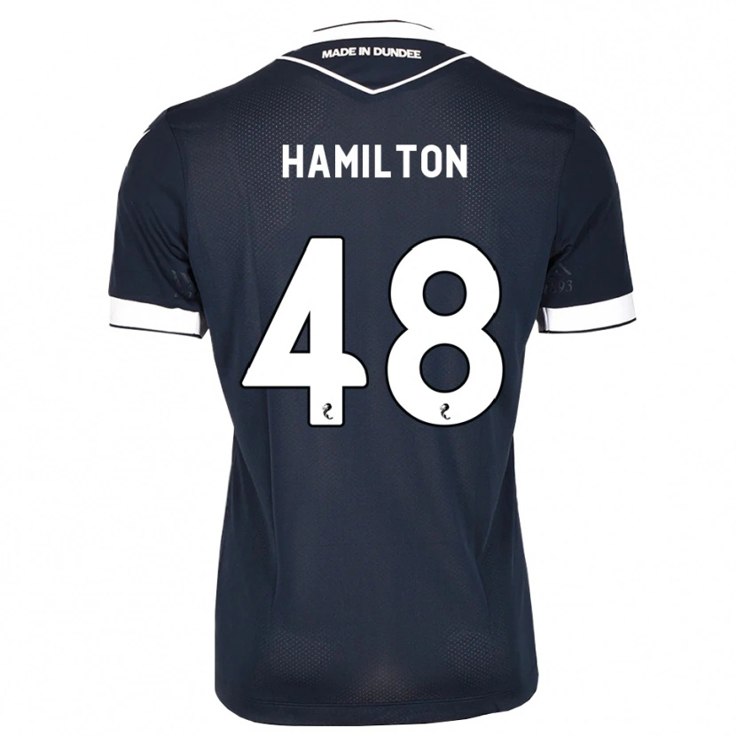 Danxen Damen Ethan Hamilton #48 Mitternachtsblau Weiß Heimtrikot Trikot 2026/27 T-Shirt