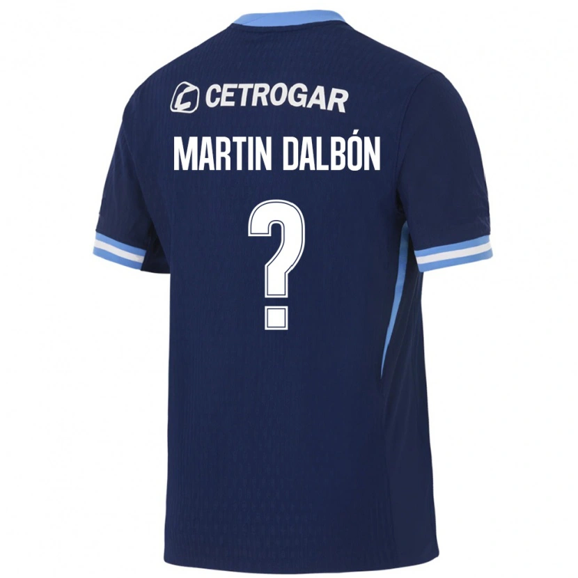 Danxen Damen Juan Martin Dalbón #0 Königsblau Hellblau Weiß Auswärtstrikot Trikot 2026/27 T-Shirt