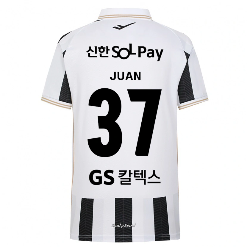 Danxen Damen Juan Antonio Ros #37 Schwarz Weiß Auswärtstrikot Trikot 2026/27 T-Shirt