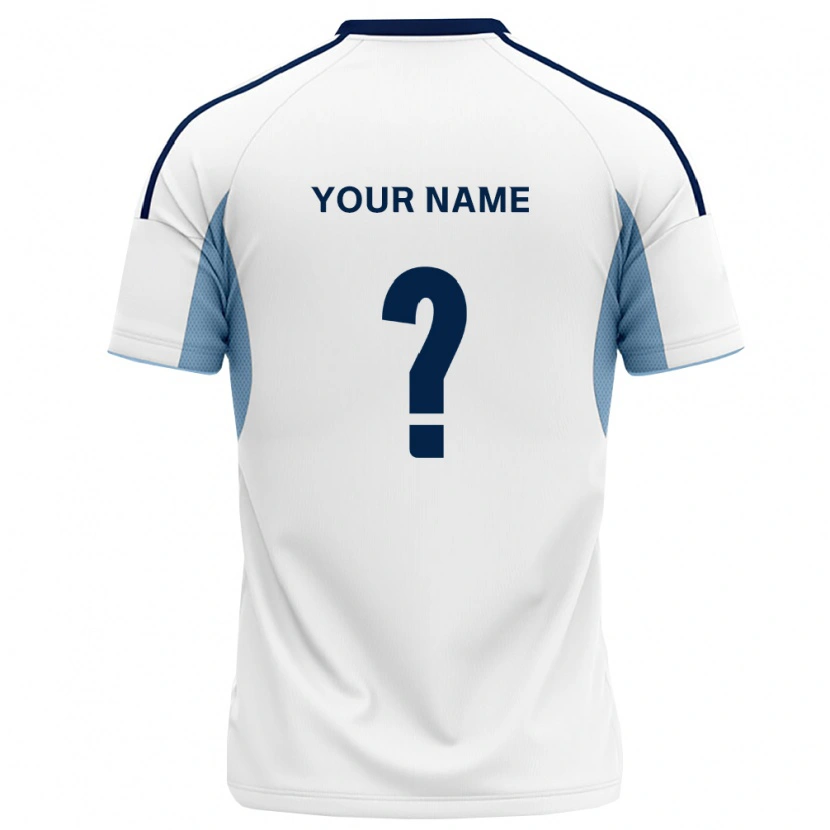 Danxen Damen Ihren Namen #0 Königsblau Weiß Auswärtstrikot Trikot 2026/27 T-Shirt