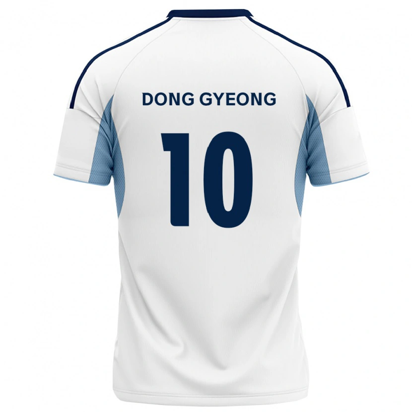 Danxen Damen Dong-Gyeong Lee #10 Königsblau Weiß Auswärtstrikot Trikot 2026/27 T-Shirt