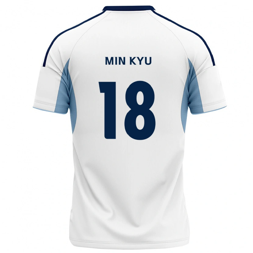 Danxen Damen Min-Kyu Joo #18 Königsblau Weiß Auswärtstrikot Trikot 2026/27 T-Shirt
