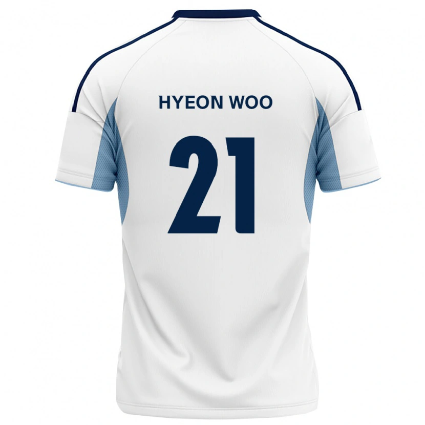 Danxen Damen Hyeon-Woo Jo #21 Königsblau Weiß Auswärtstrikot Trikot 2026/27 T-Shirt