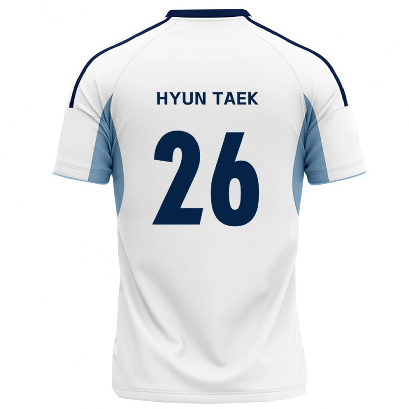 Danxen Damen Hyun-Taek Cho #26 Königsblau Weiß Auswärtstrikot Trikot 2026/27 T-Shirt