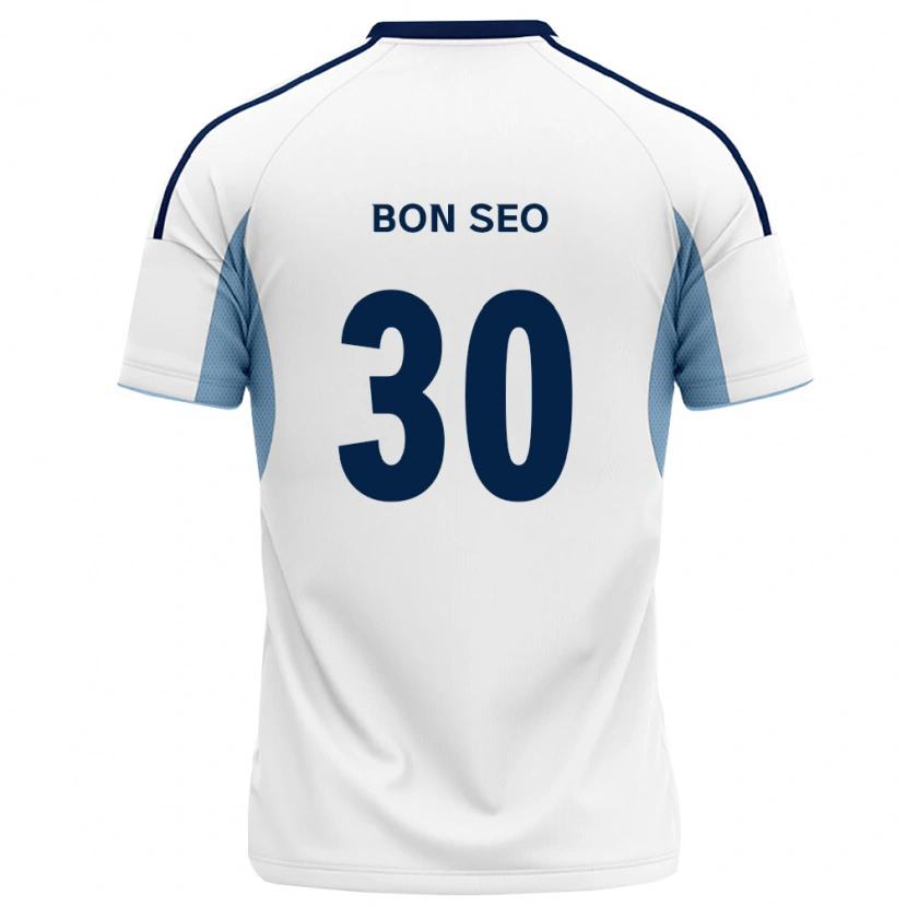 Danxen Damen Bon-Seo Gu #30 Königsblau Weiß Auswärtstrikot Trikot 2026/27 T-Shirt