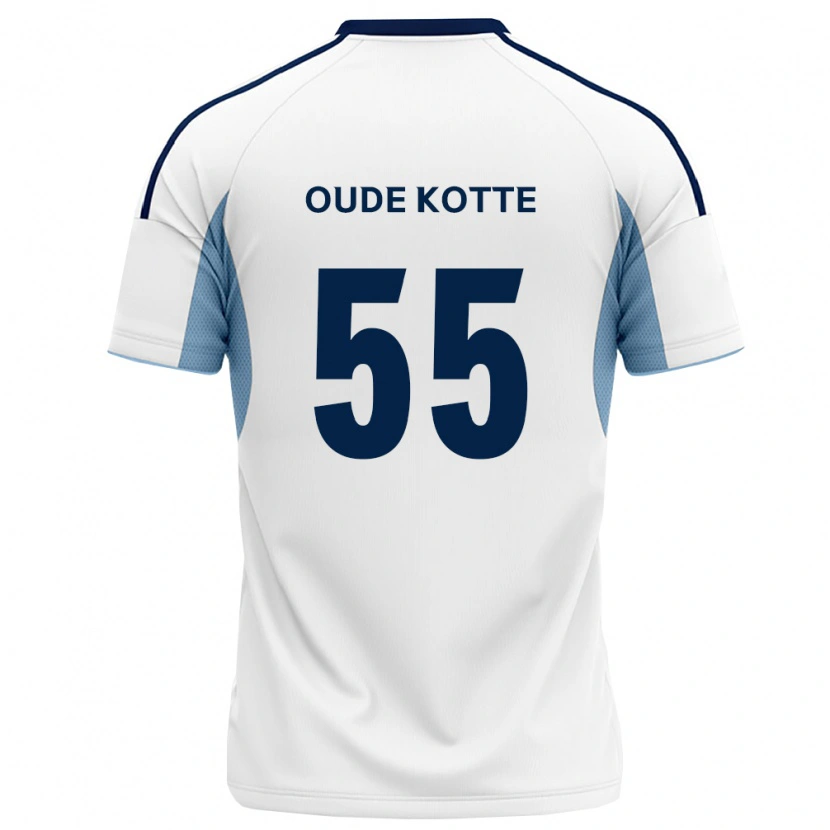 Danxen Damen Thomas Oude Kotte #55 Königsblau Weiß Auswärtstrikot Trikot 2026/27 T-Shirt