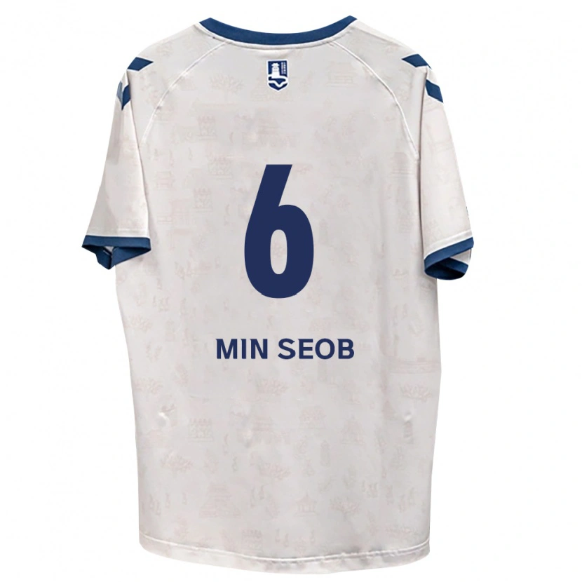 Danxen Damen Min-Seob Song #6 Königsblau Weiß Auswärtstrikot Trikot 2026/27 T-Shirt