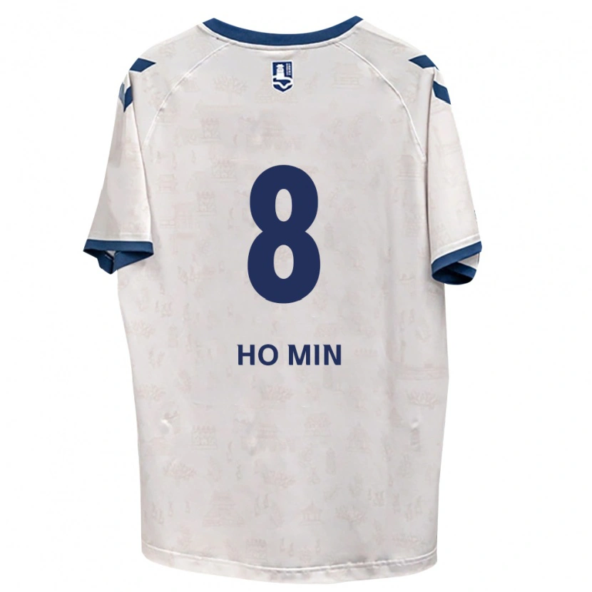 Danxen Damen Ho-Min Kang #8 Königsblau Weiß Auswärtstrikot Trikot 2026/27 T-Shirt