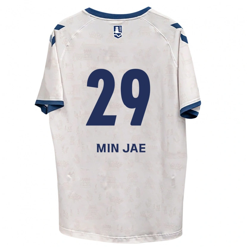 Danxen Damen Min-Jae Kang #29 Königsblau Weiß Auswärtstrikot Trikot 2026/27 T-Shirt