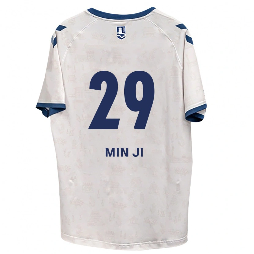 Danxen Damen Min-Ji Jeon #29 Königsblau Weiß Auswärtstrikot Trikot 2026/27 T-Shirt