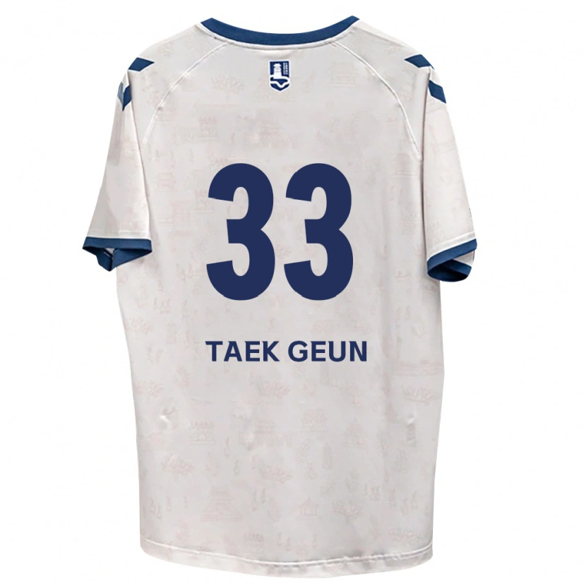 Danxen Damen Taek-Geun Lee #33 Königsblau Weiß Auswärtstrikot Trikot 2026/27 T-Shirt