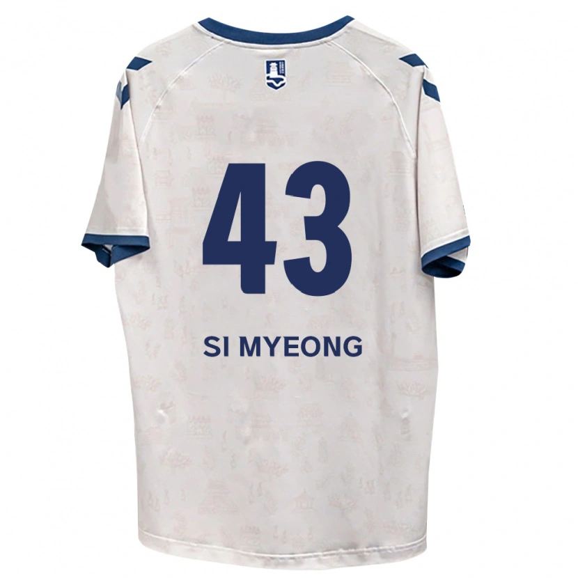 Danxen Damen Si-Myeong Lee #43 Königsblau Weiß Auswärtstrikot Trikot 2026/27 T-Shirt