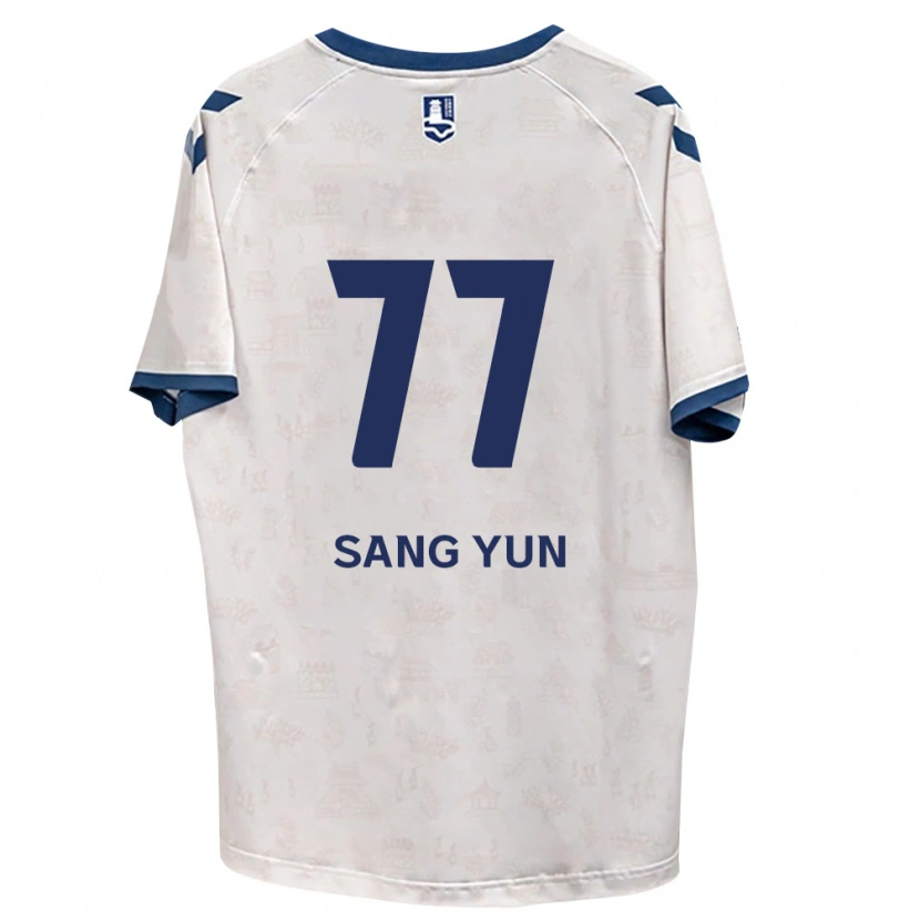 Danxen Damen Sang-Yun Kang #77 Königsblau Weiß Auswärtstrikot Trikot 2026/27 T-Shirt