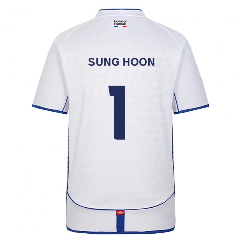 Danxen Damen Sung-Hoon Cho #1 Schwarz Weiß Rot Auswärtstrikot Trikot 2026/27 T-Shirt