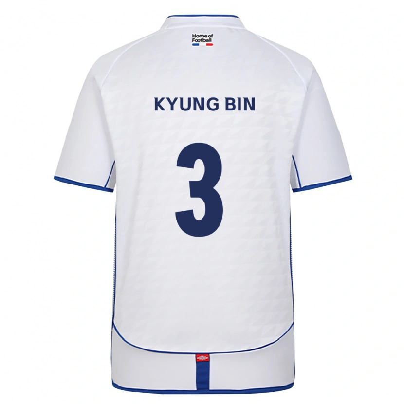 Danxen Damen Kyung-Bin Mo #3 Schwarz Weiß Rot Auswärtstrikot Trikot 2026/27 T-Shirt