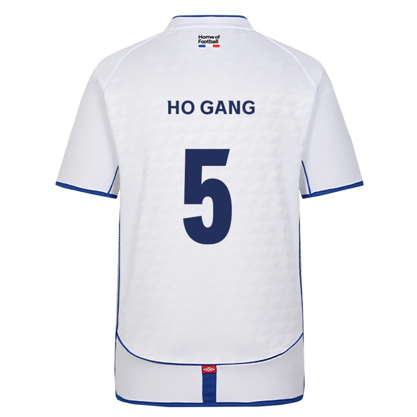 Danxen Damen Ho-Gang Han #5 Schwarz Weiß Rot Auswärtstrikot Trikot 2026/27 T-Shirt