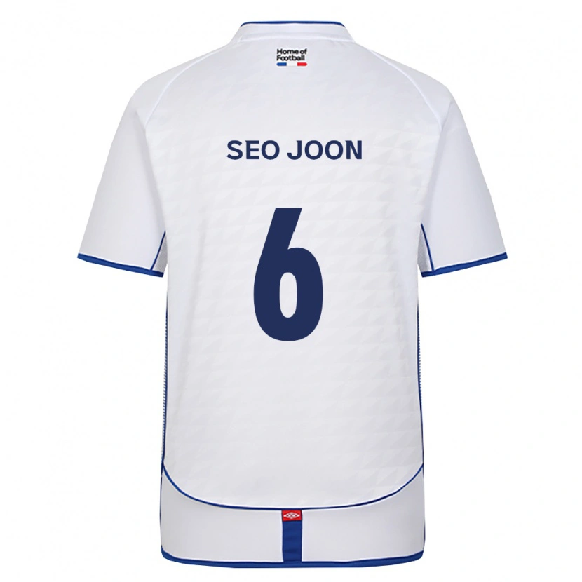 Danxen Damen Seo-Joon Bae #6 Schwarz Weiß Rot Auswärtstrikot Trikot 2026/27 T-Shirt
