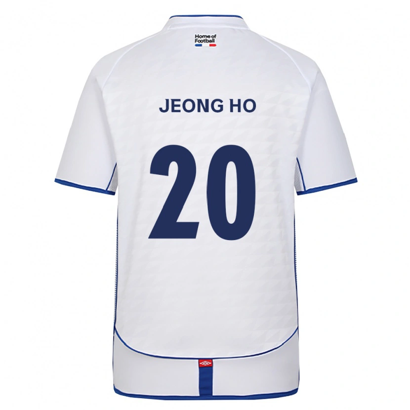 Danxen Damen Jeong-Ho Hong #20 Schwarz Weiß Rot Auswärtstrikot Trikot 2026/27 T-Shirt