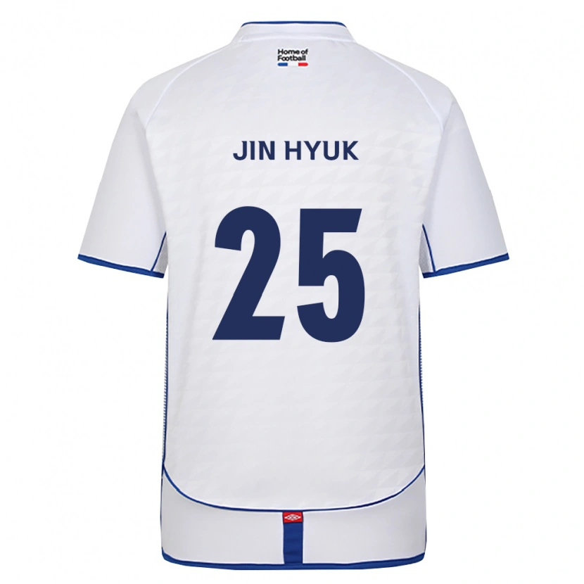Danxen Damen Jin-Hyuk Lee #25 Schwarz Weiß Rot Auswärtstrikot Trikot 2026/27 T-Shirt