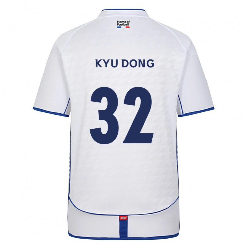 Danxen Damen Kyu-Dong Lee #32 Schwarz Weiß Rot Auswärtstrikot Trikot 2026/27 T-Shirt