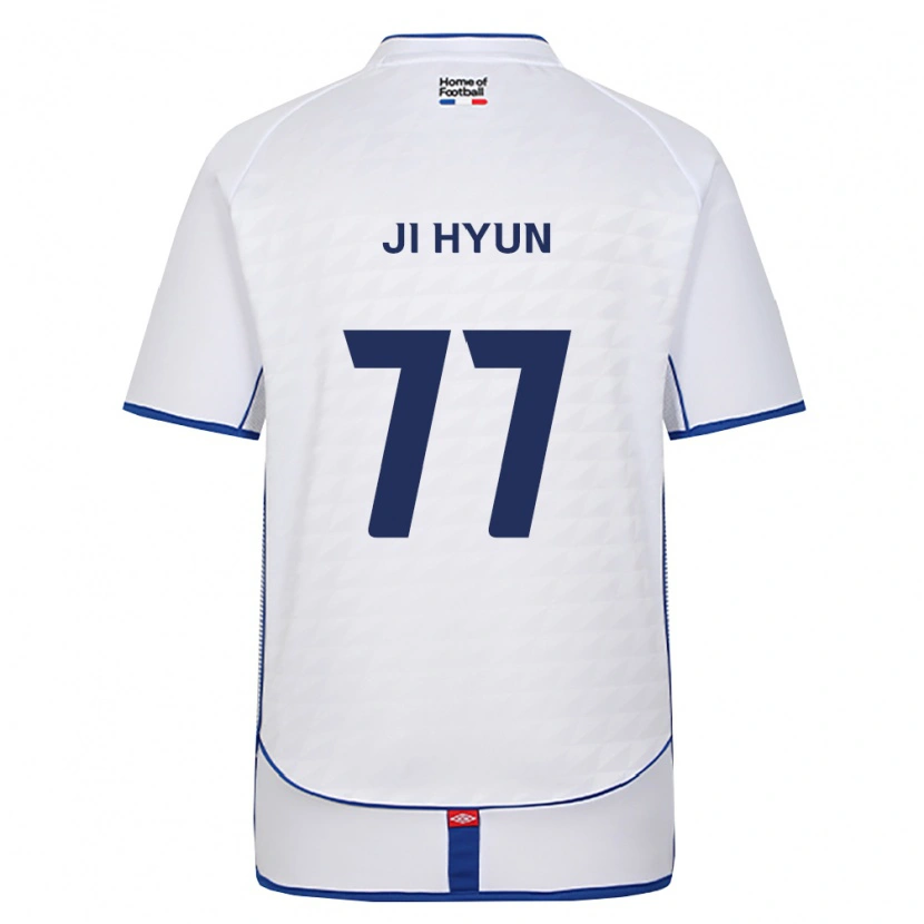 Danxen Damen Ji-Hyun Kim #77 Schwarz Weiß Rot Auswärtstrikot Trikot 2026/27 T-Shirt