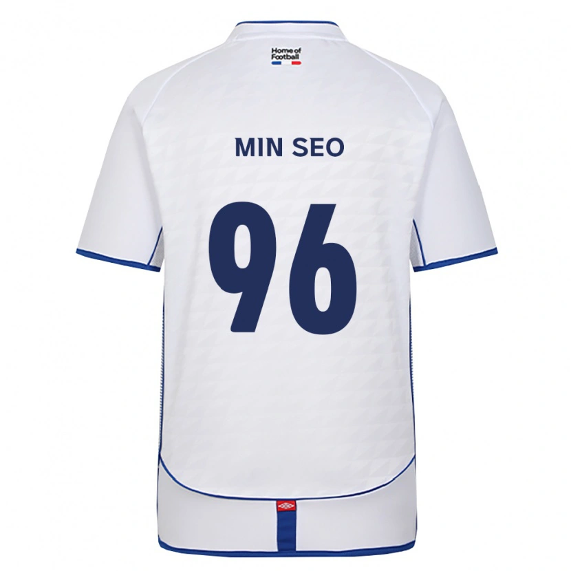 Danxen Damen Min-Seo Koo #96 Schwarz Weiß Rot Auswärtstrikot Trikot 2026/27 T-Shirt
