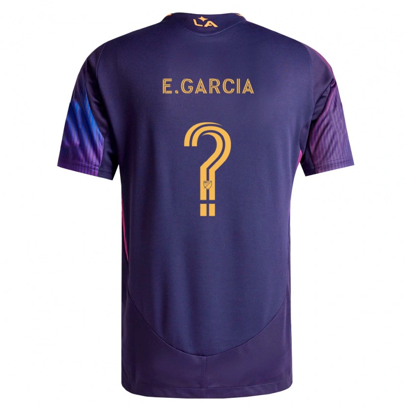 Danxen Damen Emiliano Garcia #0 Tiefviolett Gelb Auswärtstrikot Trikot 2026/27 T-Shirt