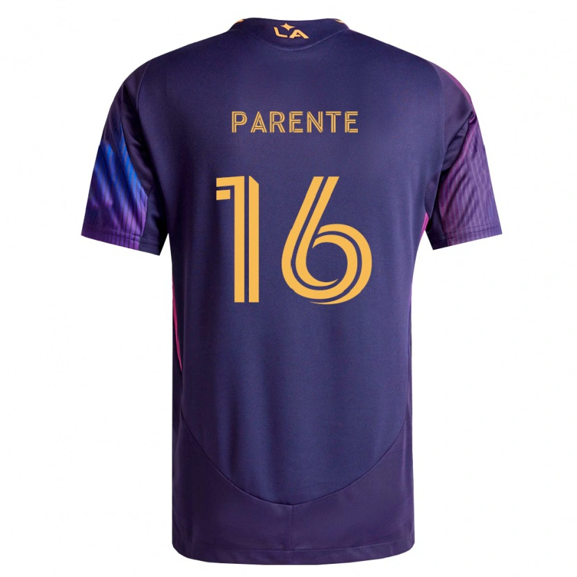 Danxen Damen Isaiah Parente #16 Tiefviolett Gelb Auswärtstrikot Trikot 2026/27 T-Shirt