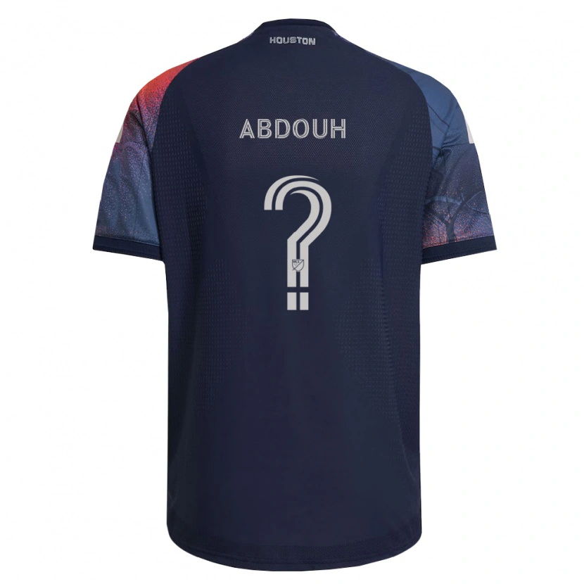 Danxen Damen Adam Abdouh #0 Tiefblau Weiß Orange Auswärtstrikot Trikot 2026/27 T-Shirt