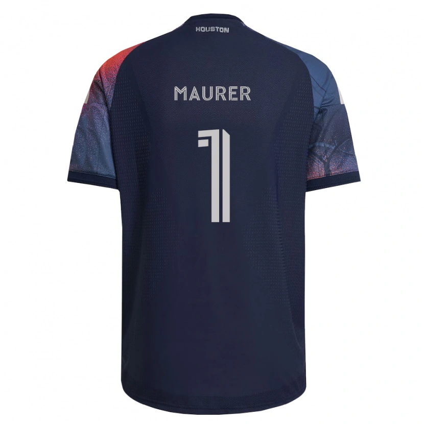 Danxen Damen Jimmy Maurer #1 Tiefblau Weiß Orange Auswärtstrikot Trikot 2026/27 T-Shirt