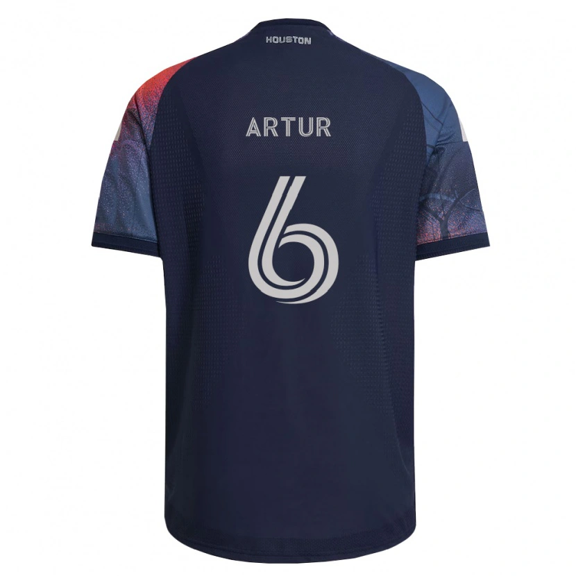 Danxen Damen José Artur De Lima Júnior #6 Tiefblau Weiß Orange Auswärtstrikot Trikot 2026/27 T-Shirt