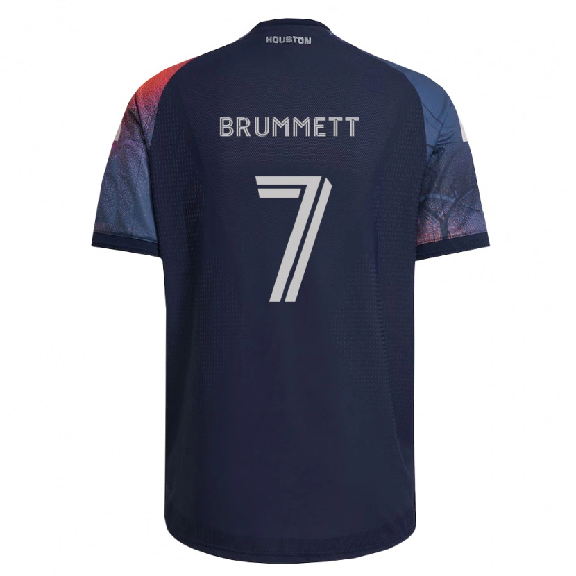 Danxen Damen Austin Brummett #7 Tiefblau Weiß Orange Auswärtstrikot Trikot 2026/27 T-Shirt