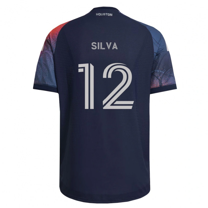 Danxen Damen Vinicius Silva #12 Tiefblau Weiß Orange Auswärtstrikot Trikot 2026/27 T-Shirt