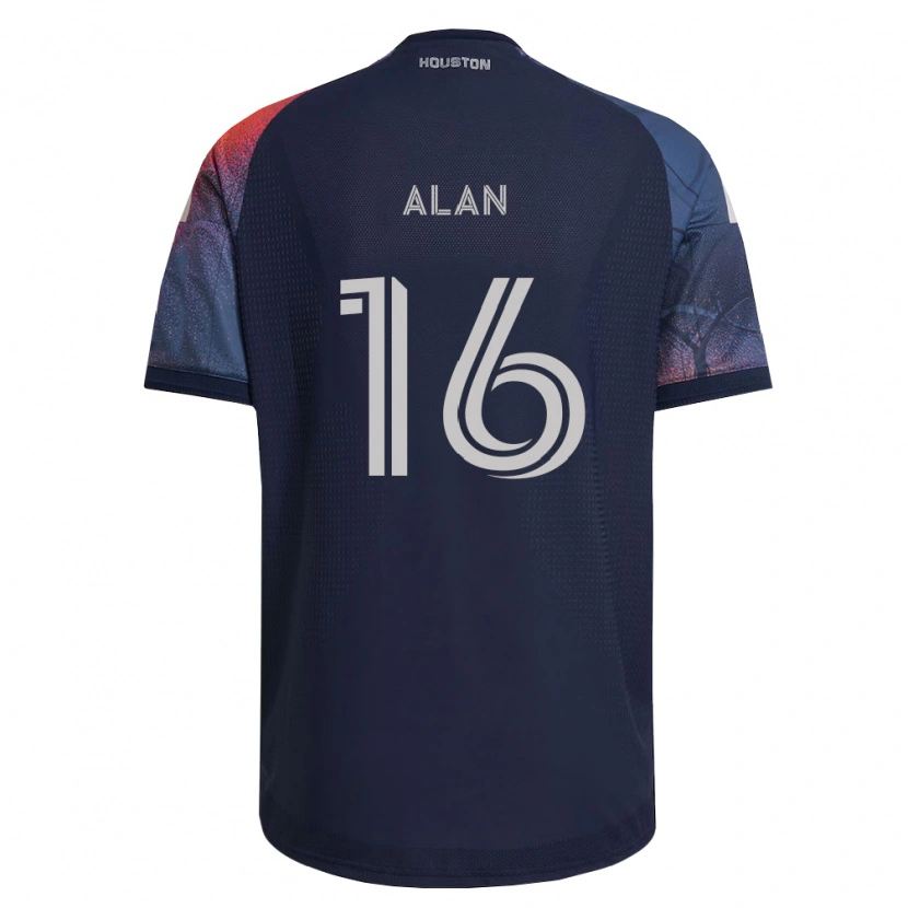 Danxen Damen Alan Aparecido Martins Ferreira #16 Tiefblau Weiß Orange Auswärtstrikot Trikot 2026/27 T-Shirt