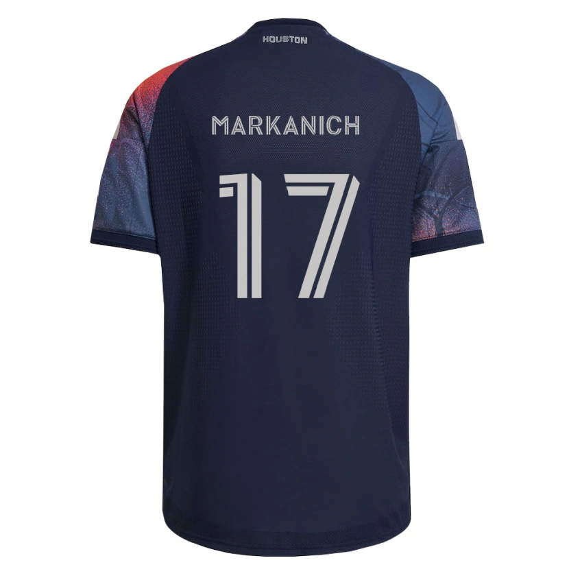 Danxen Damen Nick Markanich #17 Tiefblau Weiß Orange Auswärtstrikot Trikot 2026/27 T-Shirt